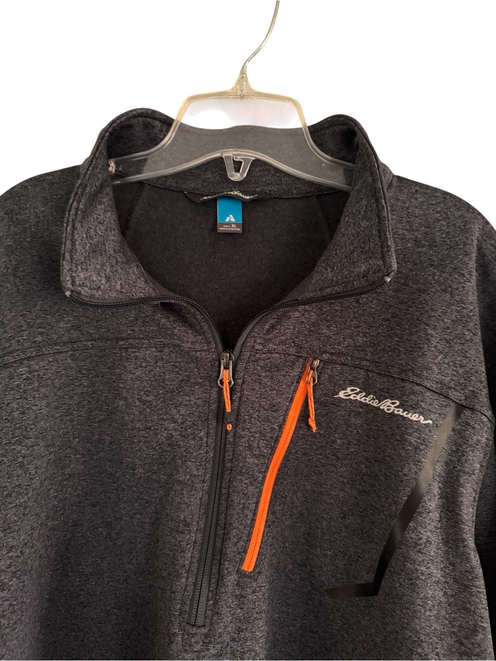 Eddie Bauer Mens 1/4 zip pullover XL